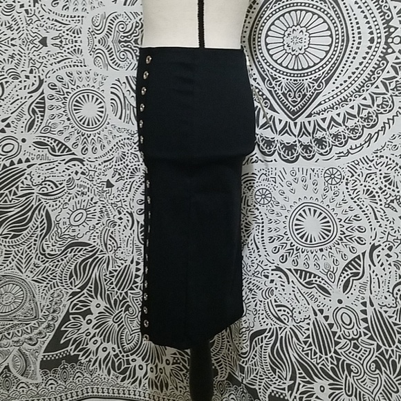 NWT Emi & Joe black pencil skirt - Picture 3 of 6
